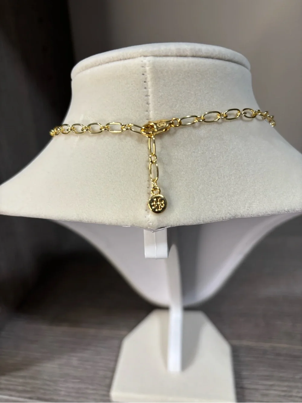 Tory Burch gold tone